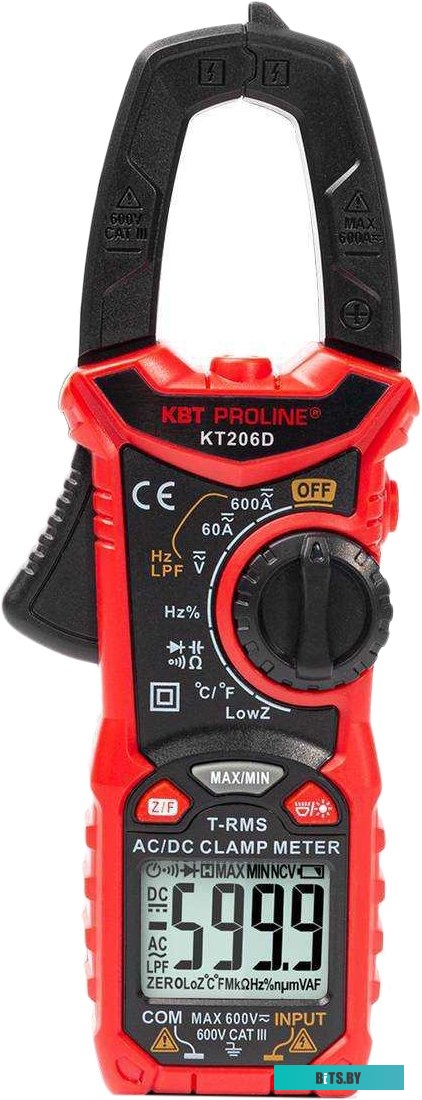 Токовые клещи КВТ Proline KT206D <80753>