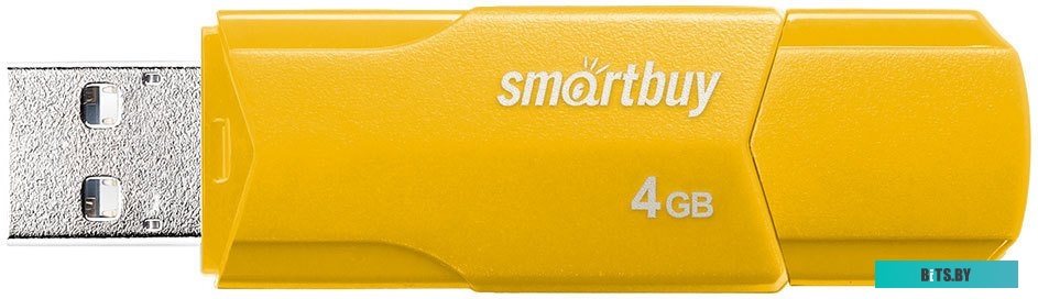 USB Накопитель (Флешка) Smartbuy 4GB CLUE Yellow SB4GBCLU-Y