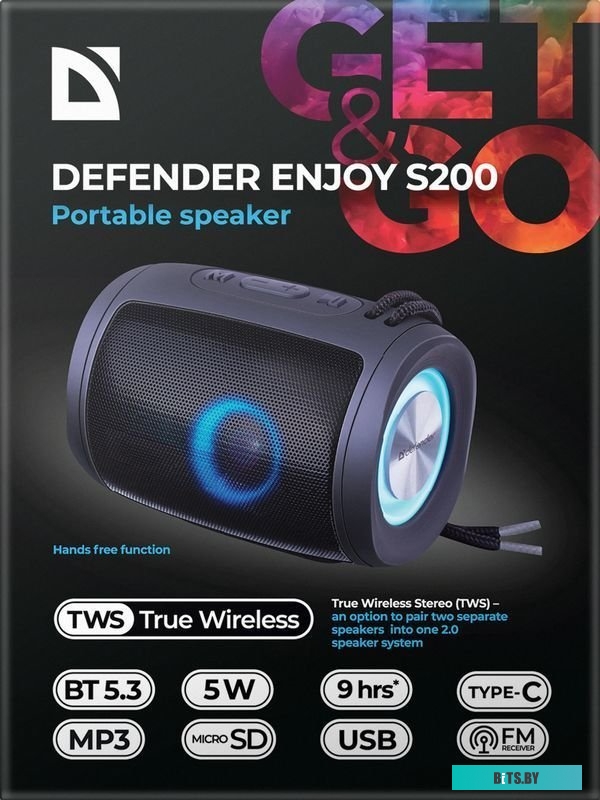 Портативная колонка Defender Enjoy S200