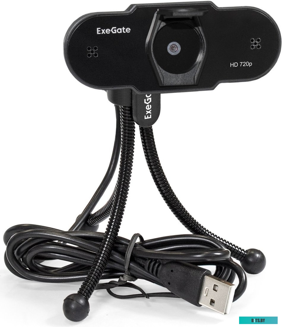 Веб-камера ExeGate BlackView C525 HD Tripod <EX287386RUS>