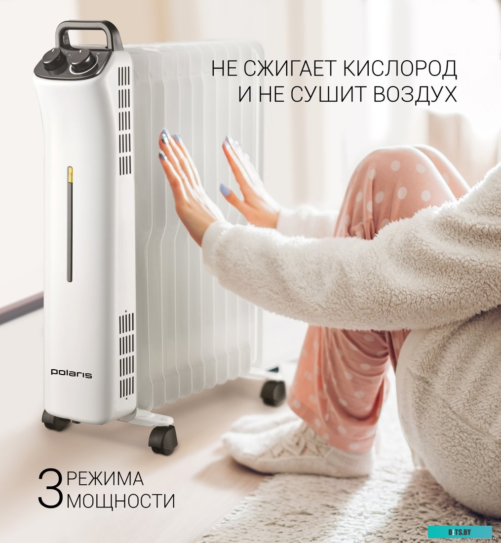 Масляный радиатор Polaris POR 0415 (черный)