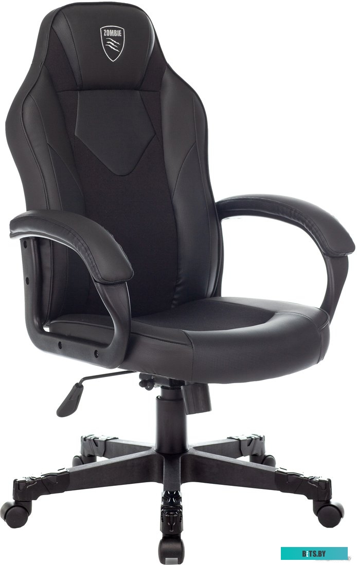 Кресло Бюрократ ZOMBIE GAME 17 CARBO (черный)