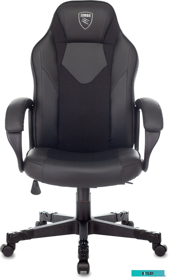 Кресло Бюрократ ZOMBIE GAME 17 CARBO (черный)