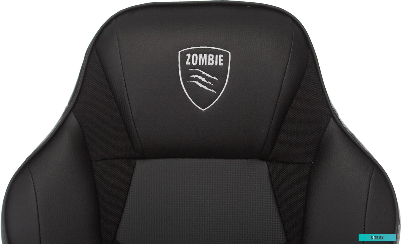 Кресло Бюрократ ZOMBIE GAME 17 CARBO (черный)