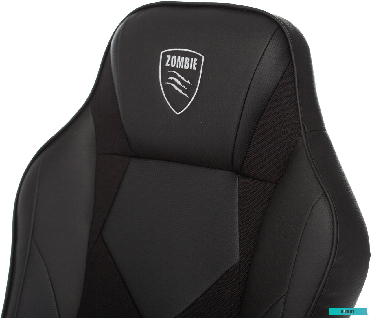 Кресло Бюрократ ZOMBIE GAME 17 CARBO (черный)