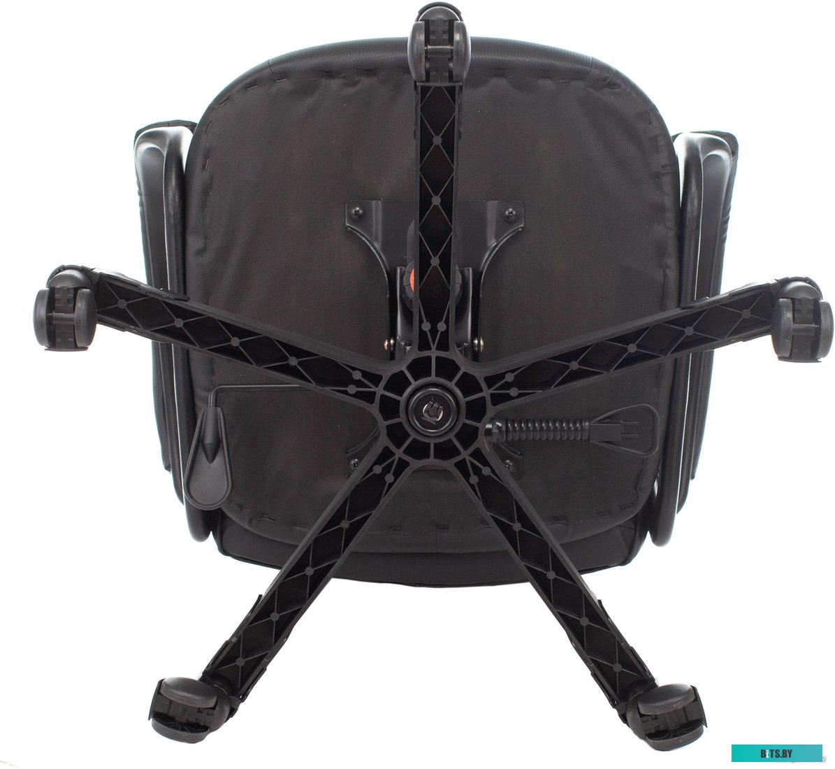 Кресло Бюрократ ZOMBIE GAME 17 CARBO (черный)