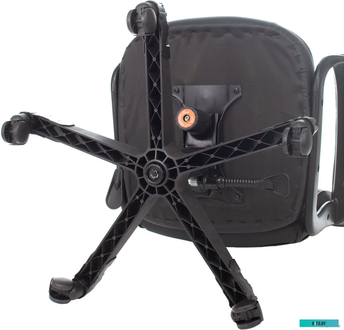 Кресло Бюрократ ZOMBIE GAME 17 CARBO (черный)