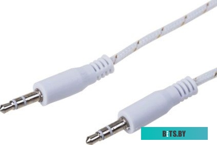 Кабель Rexant 3.5 мм - 3.5 мм 18-4070 (1 м, белый)