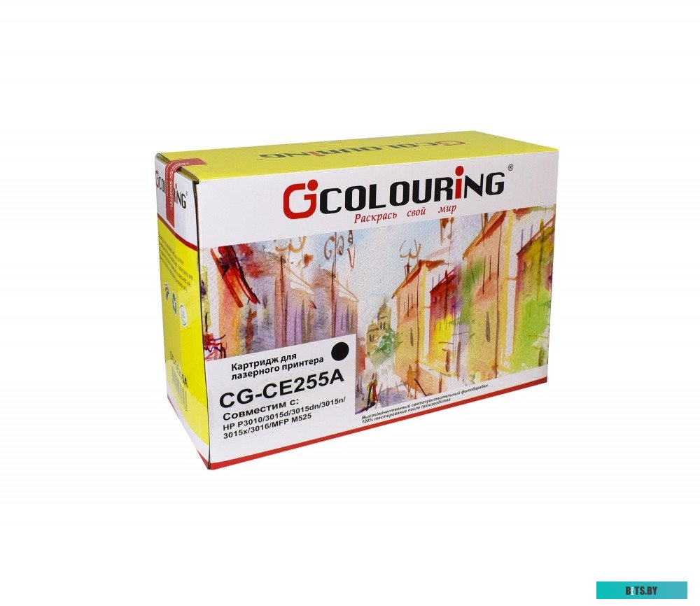 Тонер-картридж Colouring CG-CE255X/724H CG-CE255X/724H