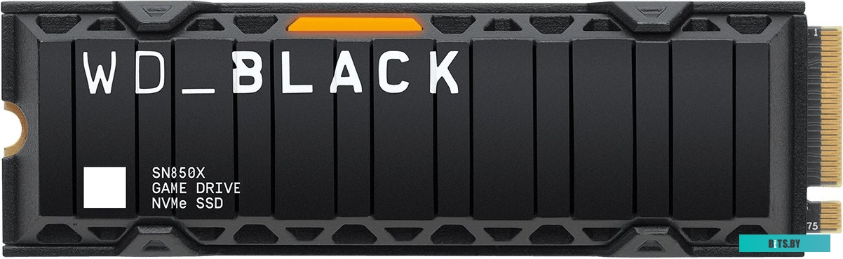 SSD Накопитель WD Black SN850X NVMe Heatsink 1TB WDS100T2XHE