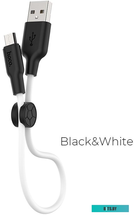 Кабель Hoco X21 Micro USB (белый)