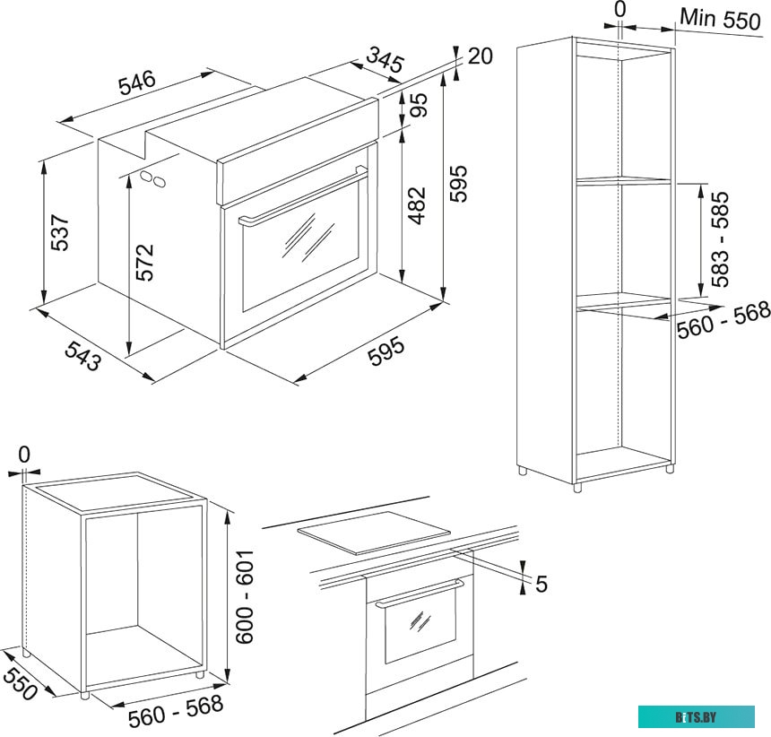 116.0606.101 Духовой шкаф Franke FMY 98 P XS/ Best, Электрический духовой шкаф, 60 см, серия MYTHOS, 73л, 10 функций, 9 автоматических рецептов, сенсо
