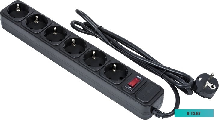 Сетевой фильтр (удлинитель) ExeGate SP-6-1.5B <EX266864RUS>