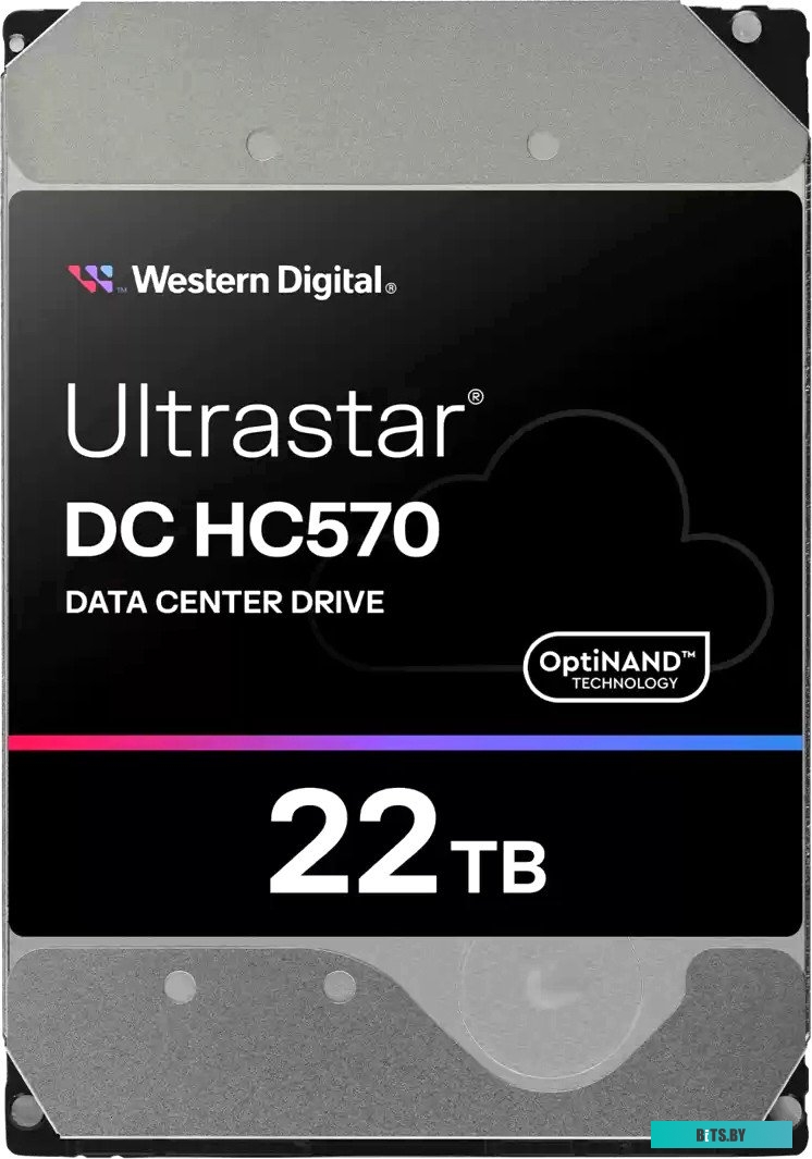 Жесткий диск Western Digital Ultrastar 22TB DC HС570 WUH722222ALE6L4