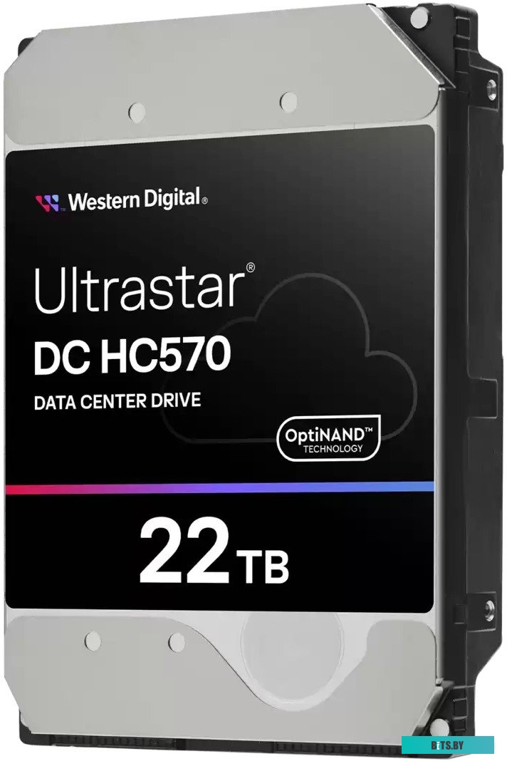 Жесткий диск Western Digital Ultrastar 22TB DC HС570 WUH722222ALE6L4