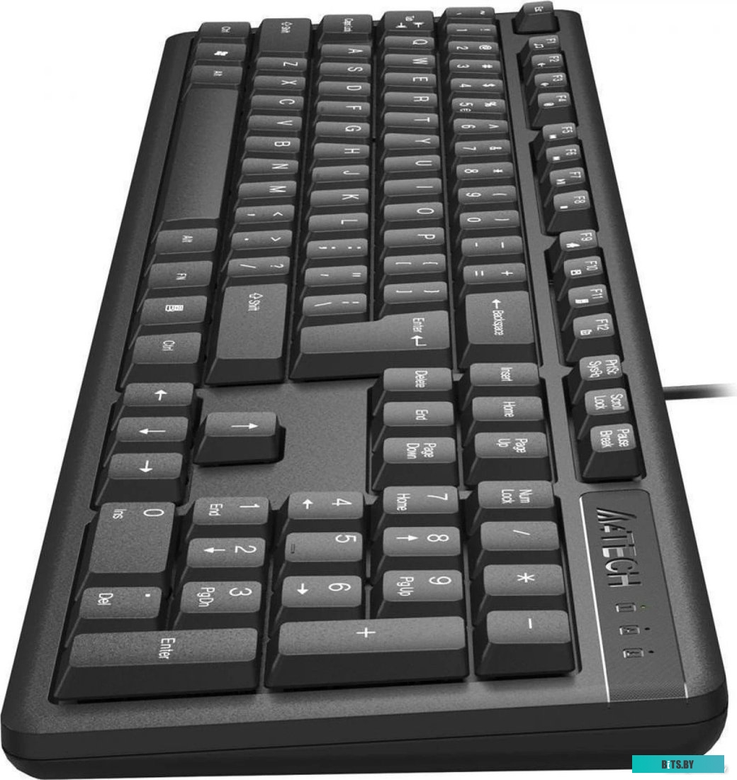 Клавиатура A4Tech KKS-3, Black, USB
