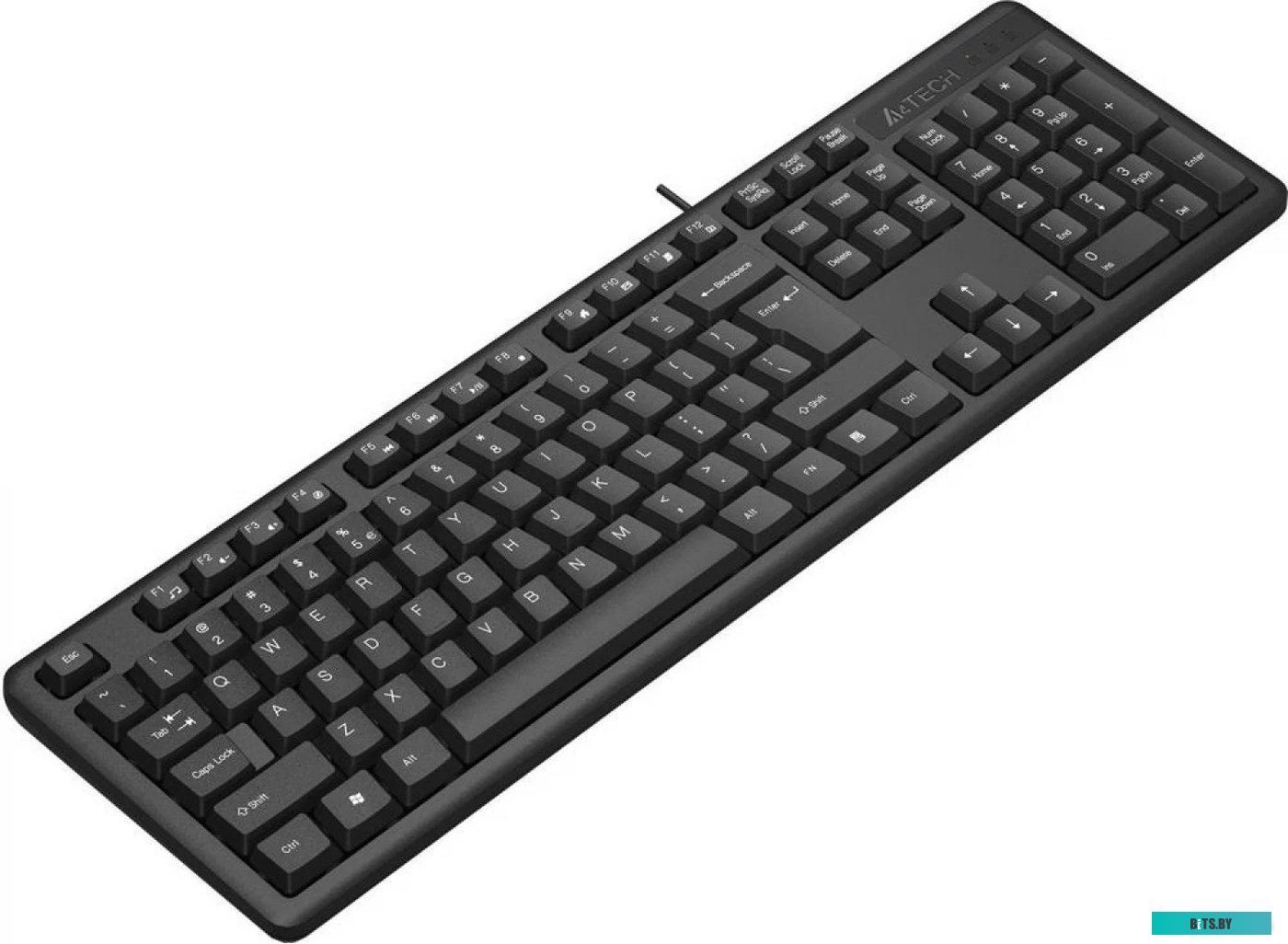 Клавиатура A4Tech KKS-3, Black, USB