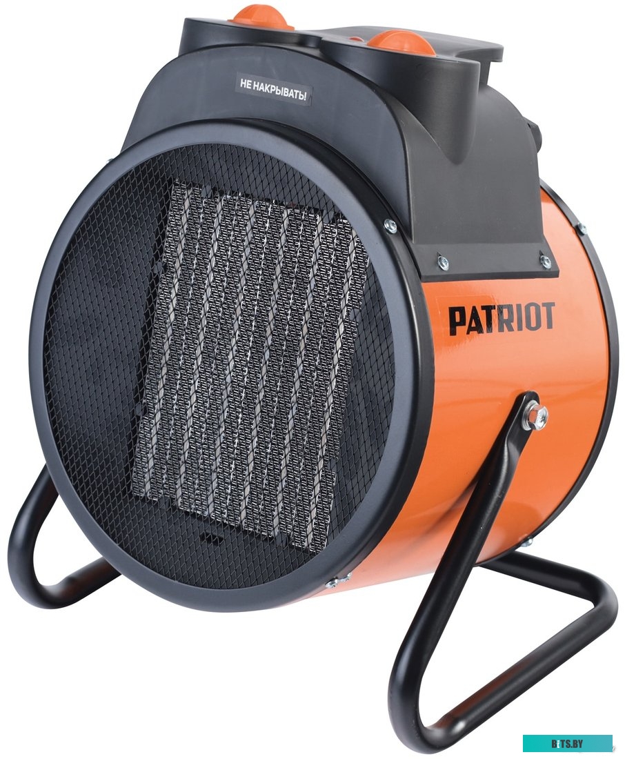 633307300 Тепловентилятор электрический PATRIOT PTR 7S [633307300] { 5.0 кВт, 220В, терморегулятор, керамический нагревательный элемент PTC, шнур с ви