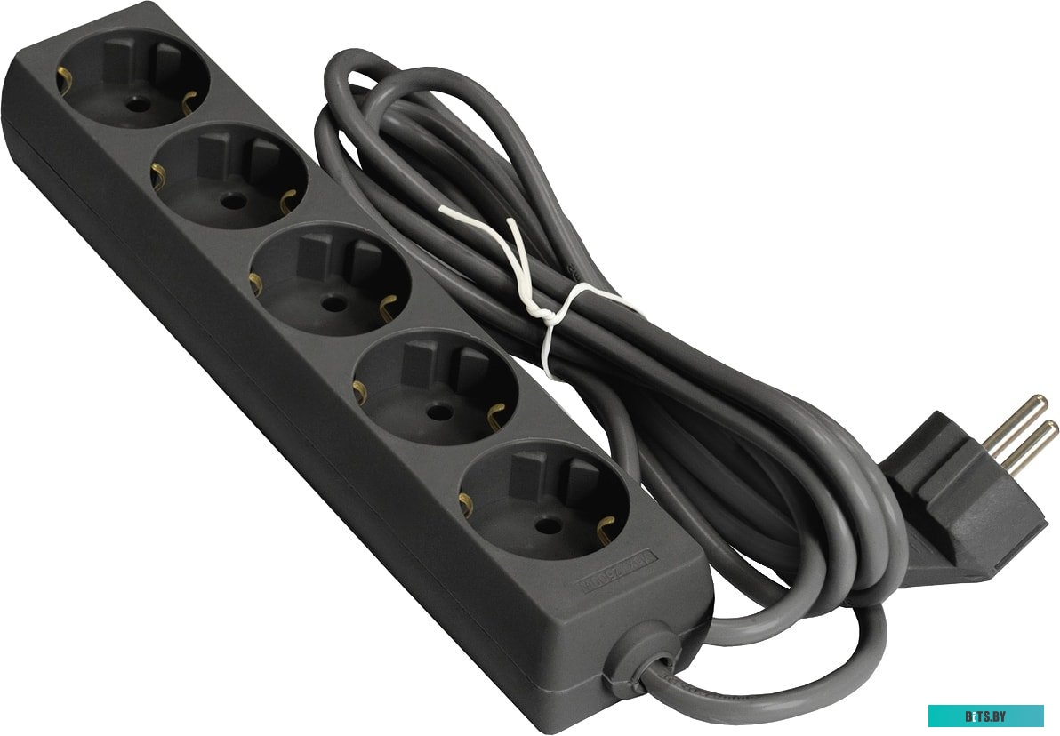 Сетевой фильтр (удлинитель) ExeGate ECE-5-5B <EX285825RUS>