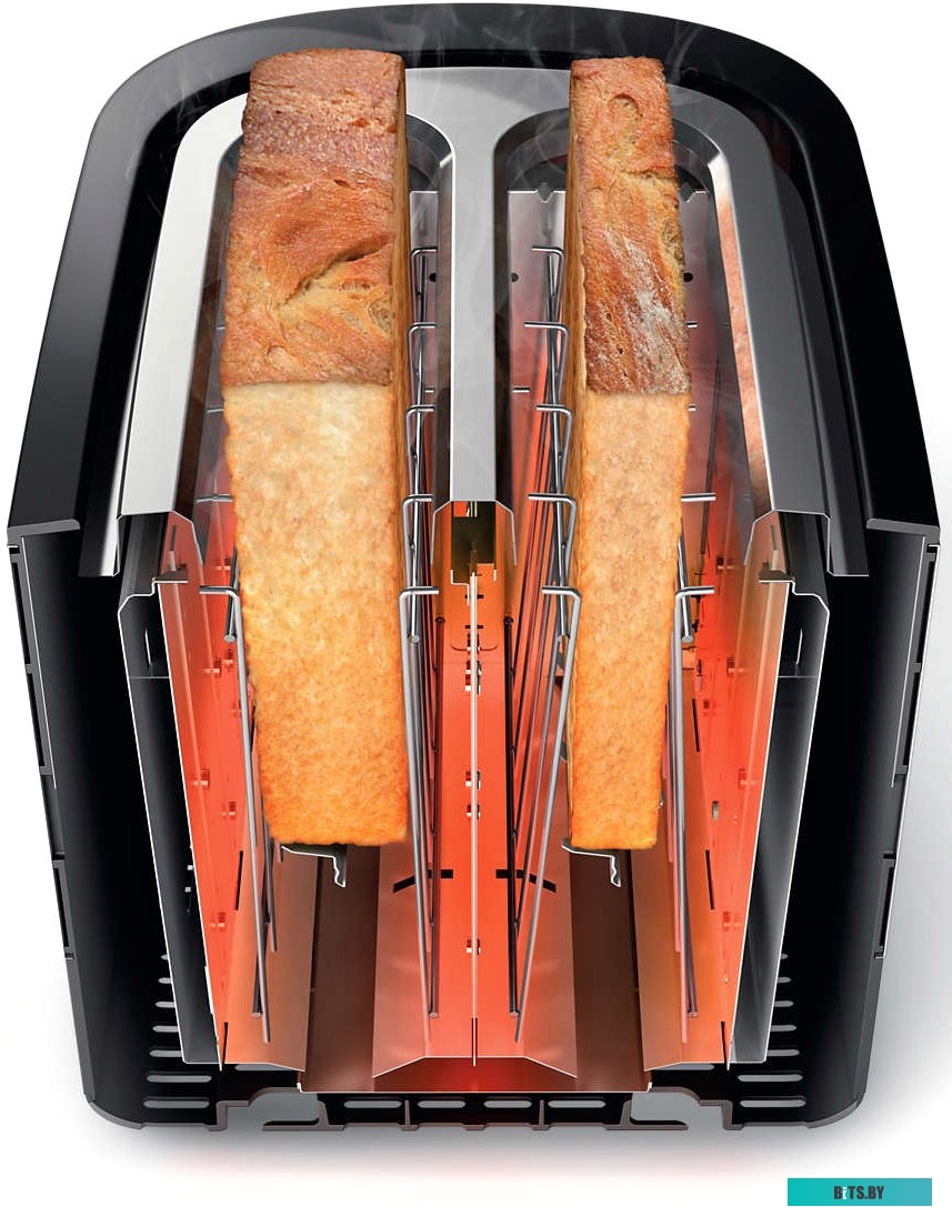 HD2635/90 Тостер Philips HD2635/90 серебристый/черный