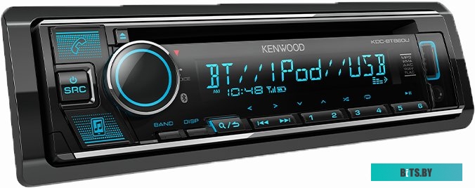 KDC-BT660U Автомагнитола Kenwood KDC-BT660U 1DIN 4x45Вт v4.2 DSP 3 RDS