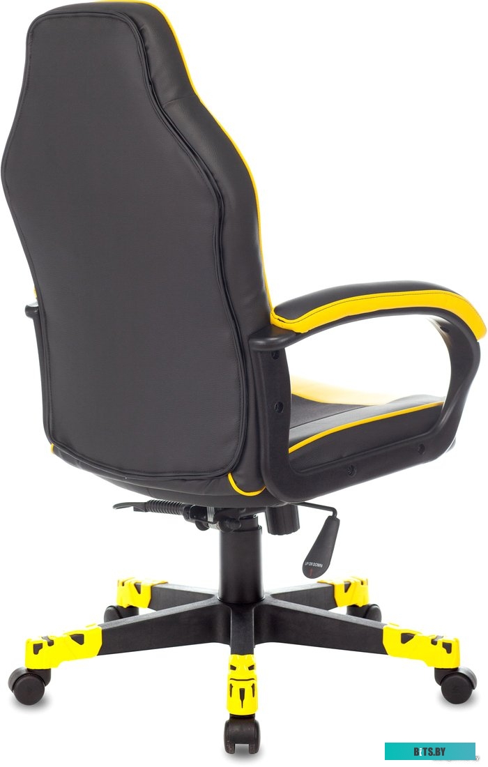 Кресло Бюрократ ZOMBIE GAME 17 RED (черный/красный)