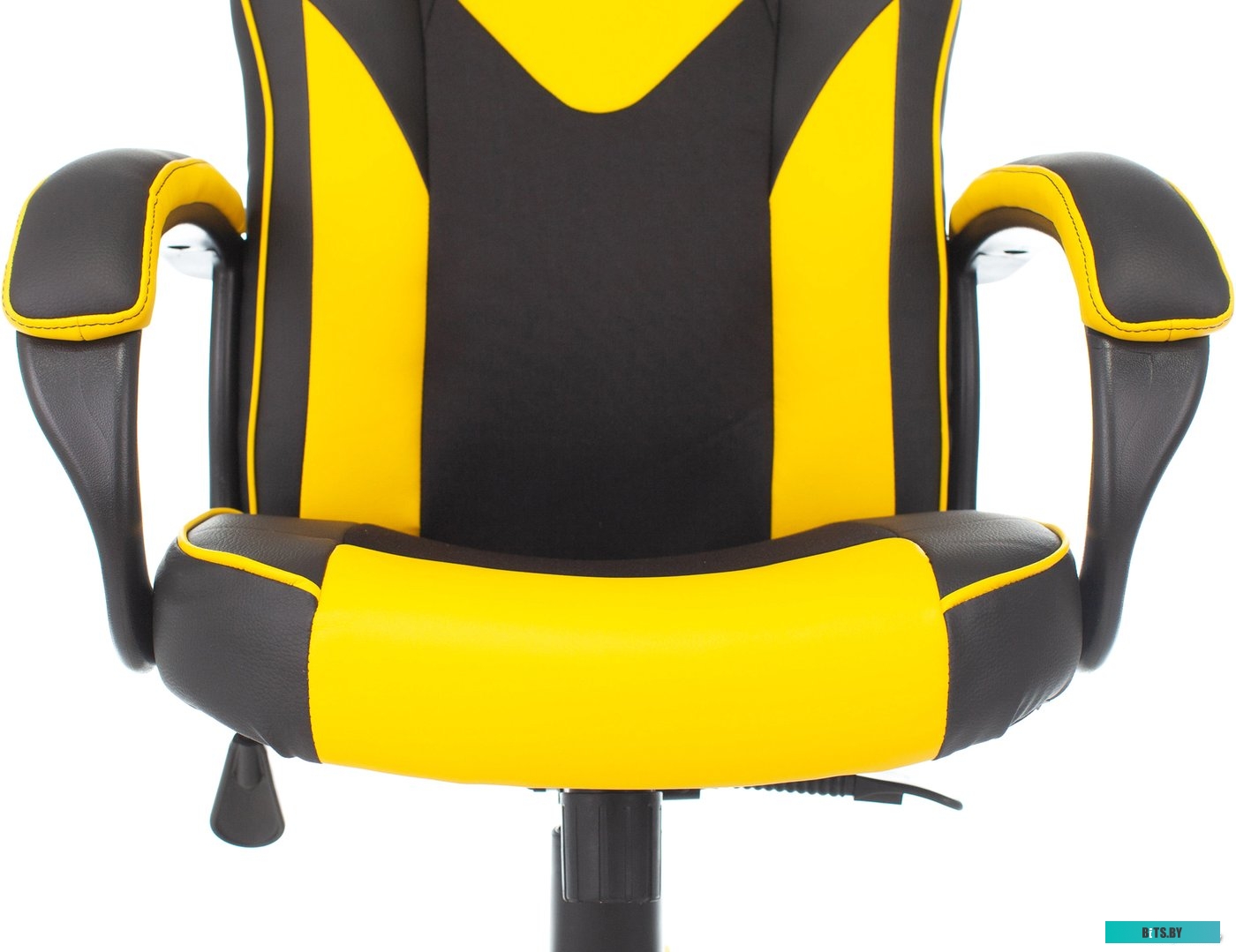 Кресло Бюрократ ZOMBIE GAME 17 RED (черный/красный)