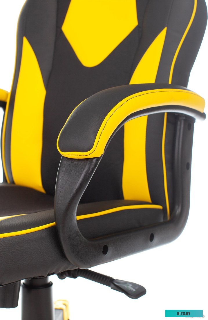 Кресло Бюрократ ZOMBIE GAME 17 RED (черный/красный)