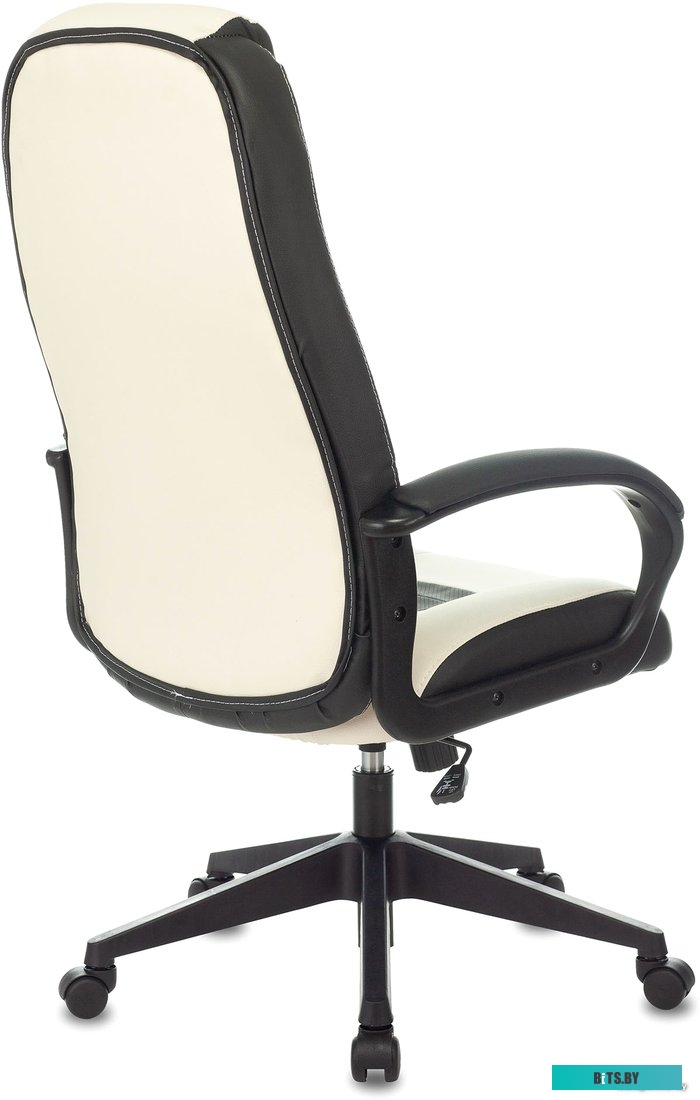 Кресло Бюрократ ZOMBIE 8 WHITE (белый/черный)