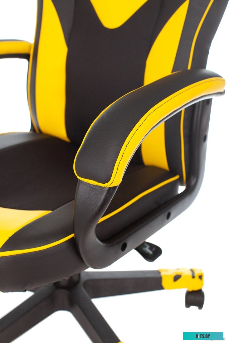 Кресло Бюрократ ZOMBIE GAME 17 RED (черный/красный)