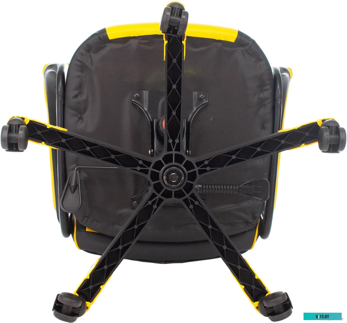 Кресло Бюрократ ZOMBIE GAME 17 RED (черный/красный)