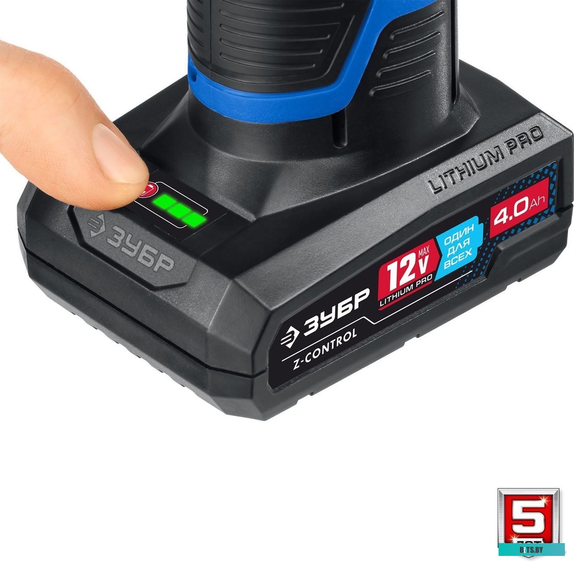 Зубр Профессионал DL-121-42 (с 2-мя АКБ, сумка)