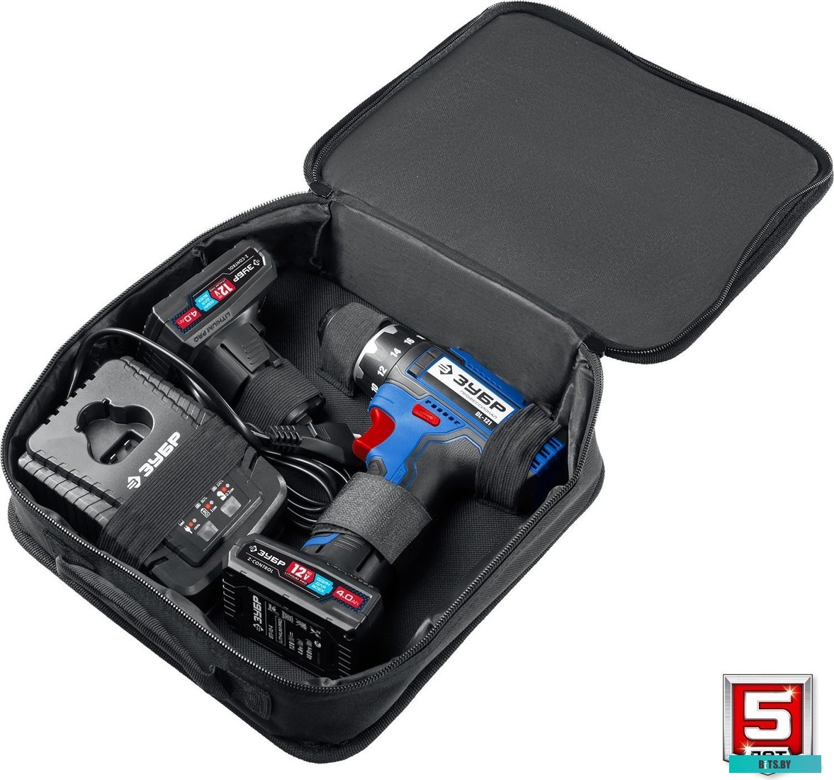 Зубр Профессионал DL-121-42 (с 2-мя АКБ, сумка)