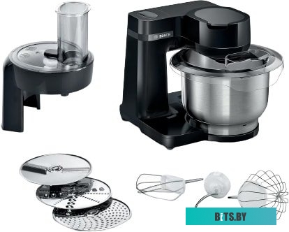 MUMS2EB01 Кухонная машина Bosch MUMS2EB01 черный/серебристый