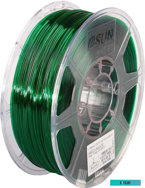 Т0026319 eSUN PET-G 1.75 мм 1000 г (зеленый)