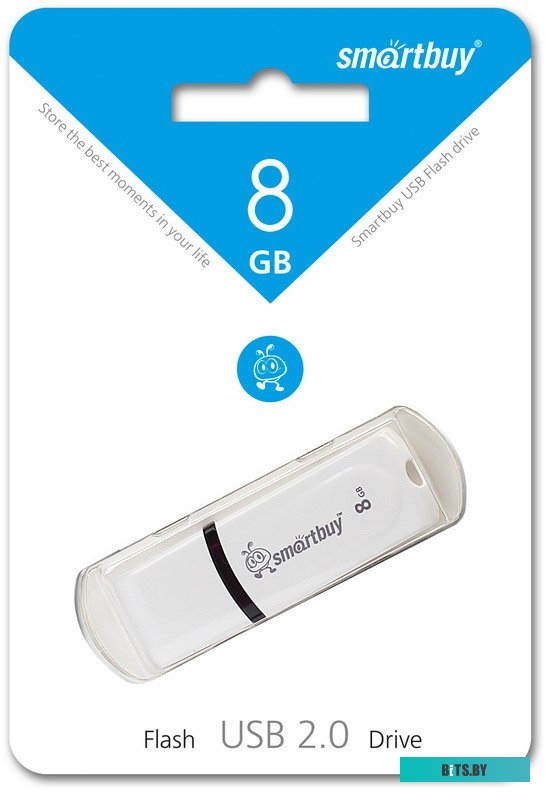USB накопитель (Флешка) Smart Buy 16GB Paean White (SB16GBPN-W)