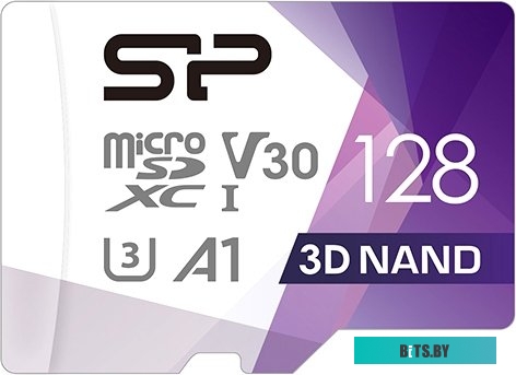 Карта памяти Silicon Power Superior Pro microSDXC SP128GBSTXDU3V20AB 128GB + адаптер
