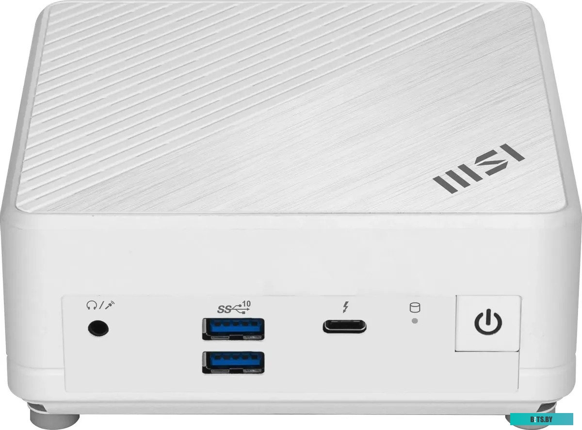 936-B0A812-219 Неттоп MSI Cubi 5 12M-032BRU i3 1215U (1.2) UHDG noOS 2.5xGbitEth+1xGbitEth WiFi BT 65W белый (936-B0A812-219)