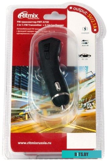 FM модулятор Ritmix FMT-A740