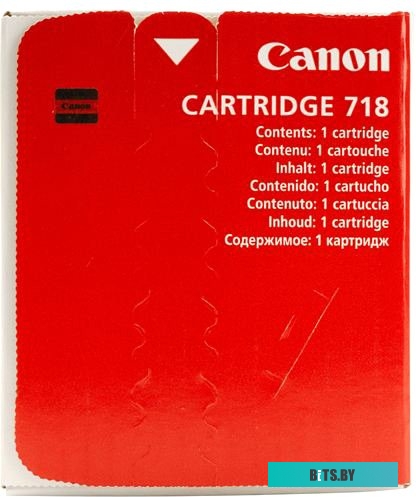 Картридж Canon 718 Cyan (2661B002AA)