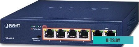 Коммутатор Planet FSD-604HP
