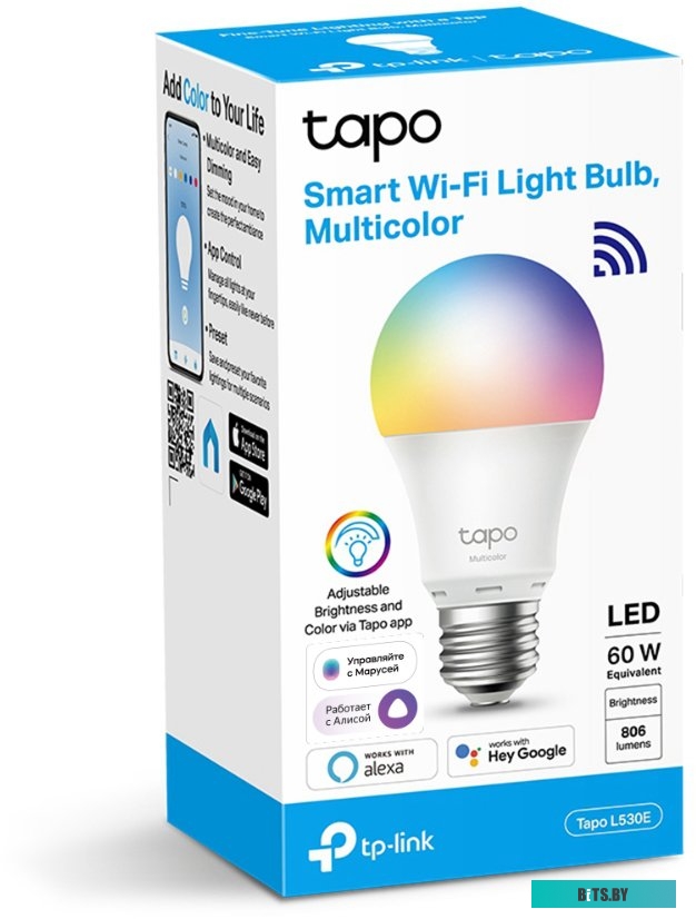 Светодиодная лампочка TP-Link L530E E27 8.7 Вт 2500-6500 K