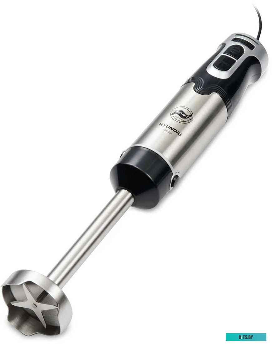 HYB-H3845 Блендер погружной Hyundai HYB-H3845 1000Вт черный/серебристый