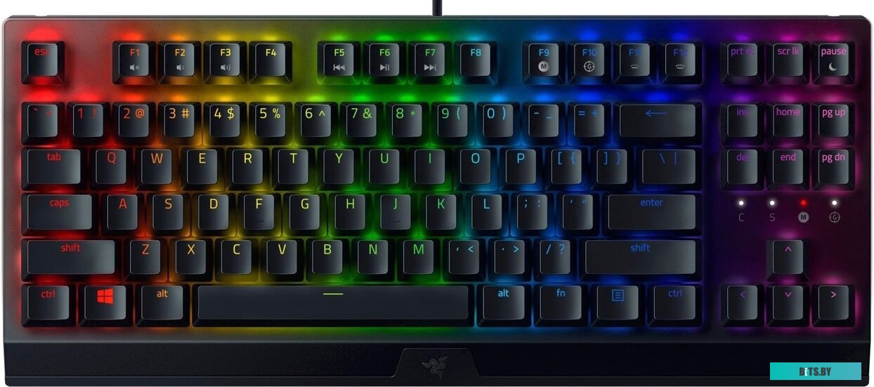 Клавиатура Razer BlackWidow V3 Tenkeyless Green Switch <RZ03-03490700-R3R1>