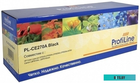 Картридж ProfiLine PL-CE270A-Bk (аналог HP 650A (CE273A))