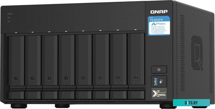 Cетевой накопитель Qnap TS-832PX-4G
