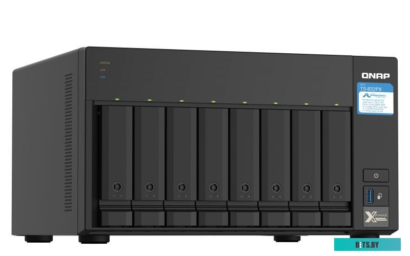 Cетевой накопитель Qnap TS-832PX-4G
