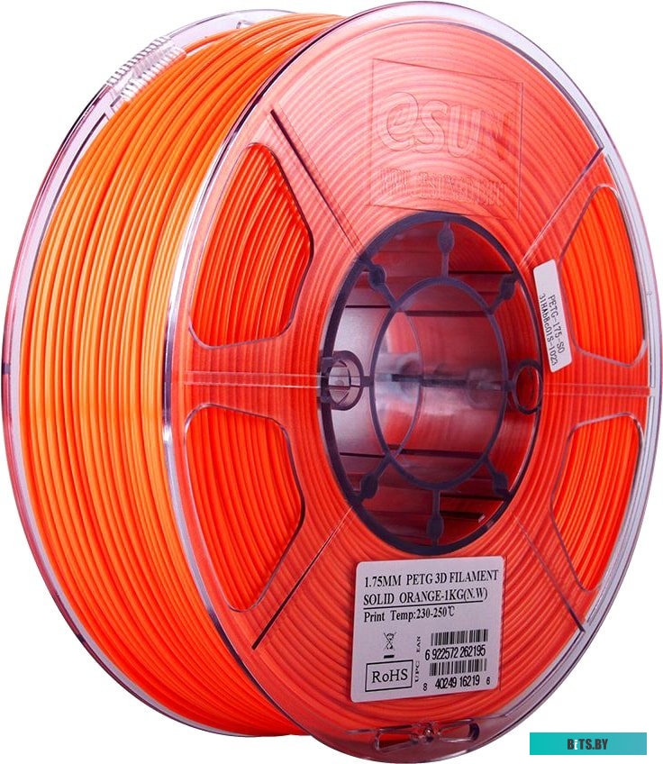 Т0032925 eSUN PET-G 1.75 мм 1000 г (оранжевый непрозрачный)