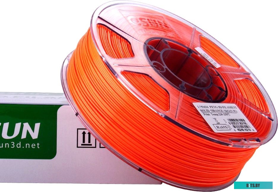 Т0032925 eSUN PET-G 1.75 мм 1000 г (оранжевый непрозрачный)