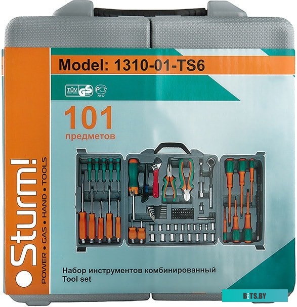 Универсальный набор инструментов Sturm 1310-01-TS6 (101 предмет)